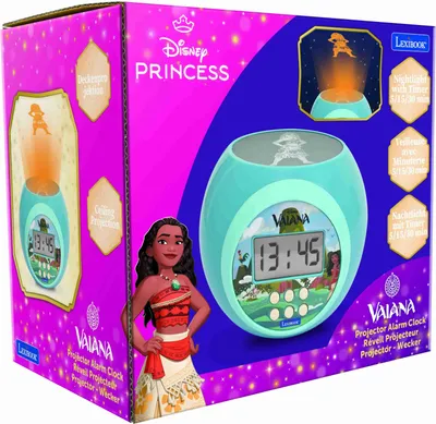 Zdjęcie produktu dla Budzik z projektorem Moana Lexibook RL977VN