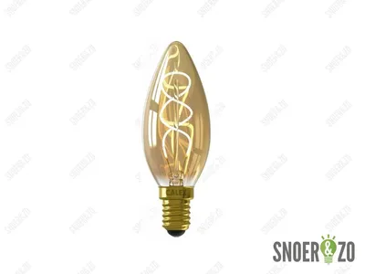 Produktbild von Kerze 136lm e14 gold Calex