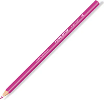 Produktbild von STAEDTLER Dreikant Buntstift ergosoft dreieckig rotlila