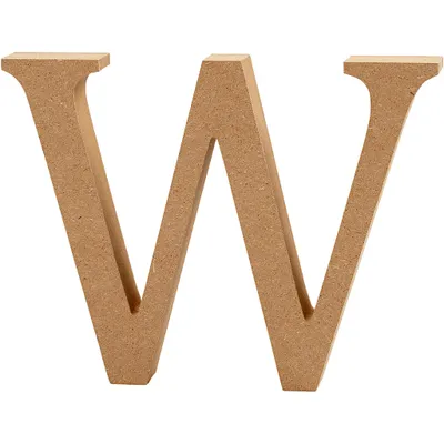 Produktbild von Creativ Company 56382, Deko-Buchstabe, Holz, Holz, 80 mm, 1,5 cm, 1 Stück(e)