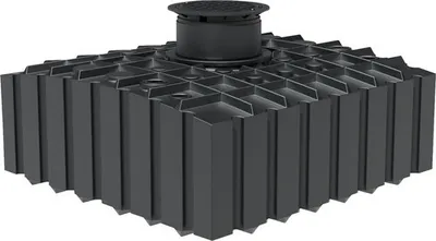 Produktbild von Regenwasser-Erdtank GFT 4.2 inkl. Ausgleichsdom mit Abdeckung