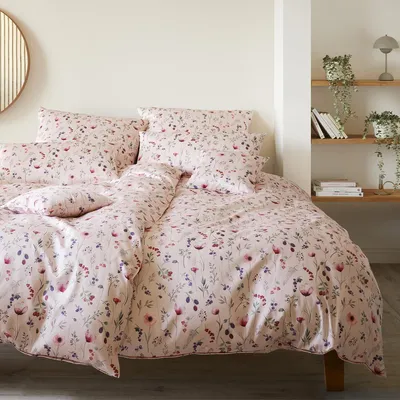 Produktbild von elegante Mako-Jersey Bettwäsche-Garnitur Sorbet Jersey Farbe Rose Größe 155x200+80x80