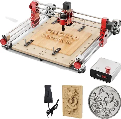 Image de Fraiseuse CNC, gravure haute précision,conviviale, CNC400, 3 axes