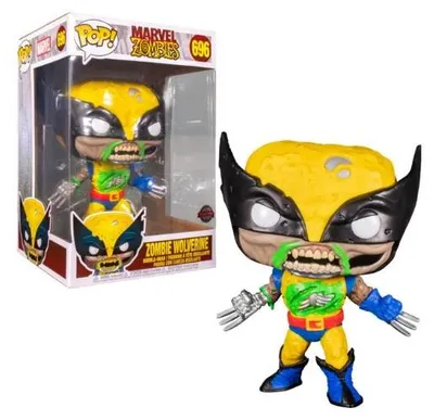 Produktbild von Funko Pop! Marvel Zombies - Zombie Wolverine (10 inch) #662 Special Edition