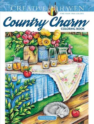 Obrázek produktu pro Creative Haven Country Charm Coloring Book