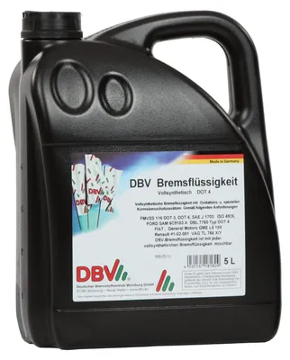 Produktbild von High Performer Bremsflüssigkeit DOT 4 5 Liter Kanister Reifen