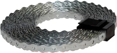 Produktbild von BKshop | Lochband - Montageband - 12 x 0,8 mm - 25 m Rolle - Stahl verzinkt