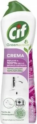 Immagine prodotto di Cif | Pasta detergente Pink Bloom - 500 Ml - Particelle naturali - Ecologico - Profumato