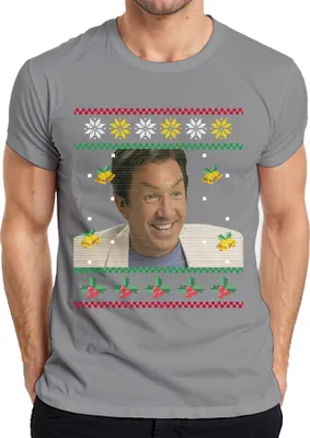 Obrázok produktu pre Santa - Škaredý vianočný sveter Vianočné pánske tričko, sivá, M
