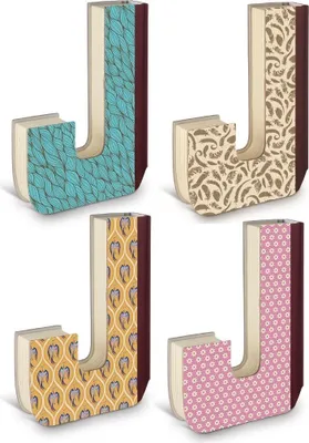 Zdjęcie produktu dla Alphabooks Notatnik litera - J