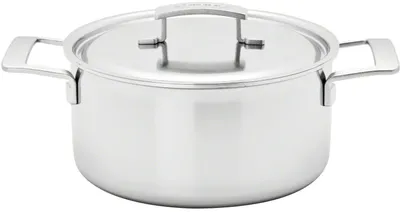 Zdjęcie produktu dla Garnek niski z pokrywką 22 cm 4 l indukcja Demeyere Industry 5
