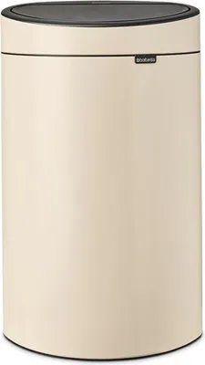 Obrázok produktu pre Dotykový kôš - 40 l, jemná béžová