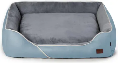 Produktbild von RAIKOU Ergonomisches Hundebett für kleine und große Hunde Schlafplatz waschbar Hundekorb flauschig weich strapazierfähiges, kuscheliges Design