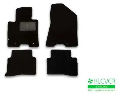 Produktbild von KLEVER Textil-Fußmatten Set passend für Kia Sportage SUV ab 2016 | 4-teilig