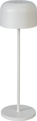 Produktbild von Konstsmide LED Tischleuchte Lille | weiß | Indoor/Outdoor | Kabellos | 11 x 11 x 36 cm | 7834-250