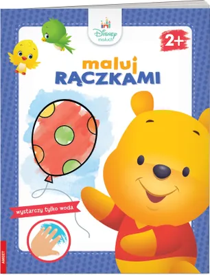 Zdjęcie produktu dla Disney Maluch Maluj Rączkami Książeczka z Wodą