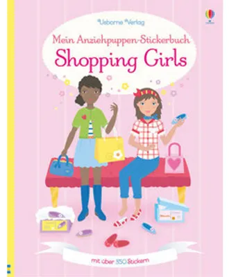 Produktbild von Mein Anziehpuppen-Stickerbuch: Shopping Girls