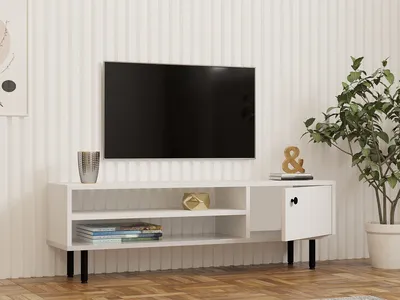 Productafbeelding van Skye Decor, Avila - Wit, TV-standaard, 100% melaminecoating, wit, 120 x 30 x 38 cm