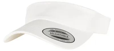 Image de Flexfit - Casquette à visière arrondie TN1005 (taille unique) (blanc)