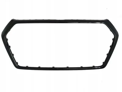 Kühlergrill Grill Rahmen SCHWARZ GLANZ 80A853651 für Audi Q5 FY ab 2016-2024 – Produktansicht