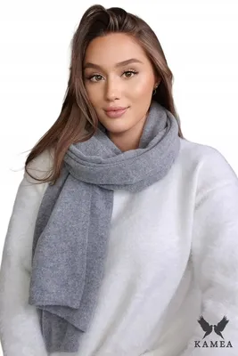 Produktbild von Kamea Szalik-01 Eleganter Damen Winter Wollschal