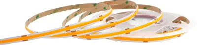 Produktbild von COB LED Streifen 8 mm – 480 LEDs/m, 24V, 10W/m, 825 lm/m, 5m – Orange, IP33, punktfrei