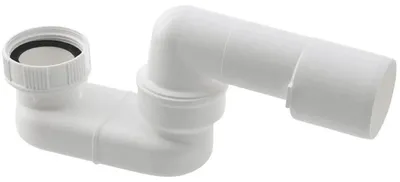 Obrázek produktu pro sklokeramikaO - Sifon vanový otočný - plast - 6/4" - DN40/50 - bílá