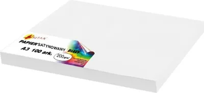 Produktbild von Satinpapier weiß A3 200g 100 Blatt