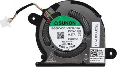 Produktbild von GPU Lüfter Fan Kühler für Dell XPS 13 9300 9310 FRK0V DC28000OOSL