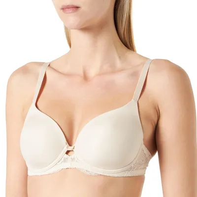 Zdjęcie produktu dla Triumph Amourette Charm, Koszulka, Kremowy, Fiszbina, Wzór, Creamy Dream, Damski