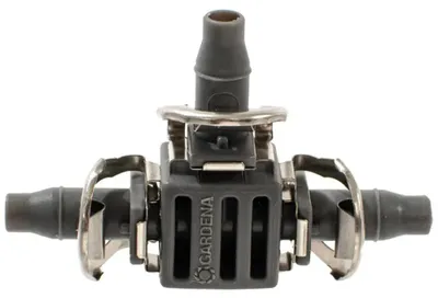 Zdjęcie produktu dla GARDENA 13211-20 GARDENA Anschlussstück für Tropfschlauch Micro-Drip-System T-Stück 4,6 mm (3/16"), 10 St.