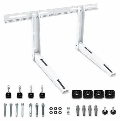 Produktbild von Wandkonsole für Klimaanlage / Wärmepumpe – mit Levelsystem, bis 180 kg