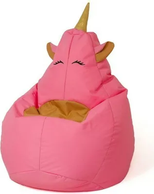Obrázek produktu pro Jednorožec růžový XXL 140 x 100 cm Sako bag pouffe