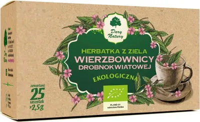 Immagine prodotto di Tè al salice biologico (25 x 2,5 g) 62,5 g - DARY NATURY
