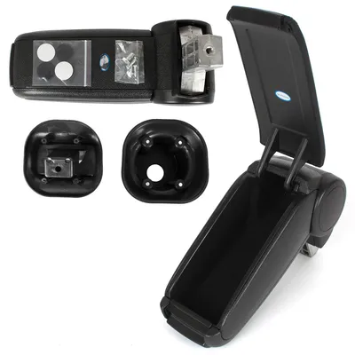 Immagine prodotto di MINI R56 06-13 Set braccioli in ecopelle nera + kit di montaggio