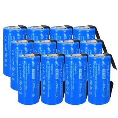 Obrázek produktu pro Baterie PALO 32700 LiFePO4, kapacita 7200mAh, 35A kontinuální vybíjení, 12 kusů