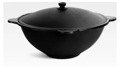 Produktbild von Gusseisen Kazan 12L mit Schöpfkelle