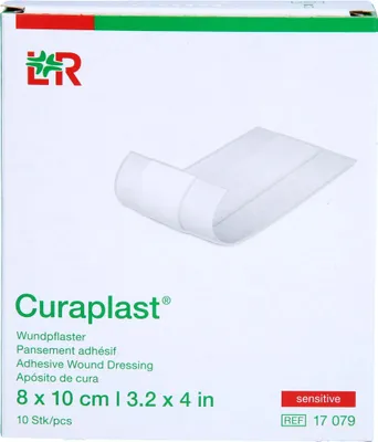 Produktbild von Curaplast sensitive Wundschnnellverband 4x10cm, 10 St. Pflaster