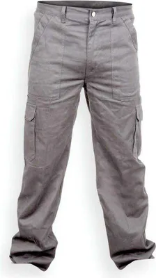Obrázek produktu pro Workfit Basic pracovní kalhoty Grey L Pánské,Dámské Grey L