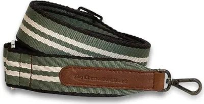 Productafbeelding van The Chesterfield Brand schouderriem accessoires voor tassen Shoulder Strap Cognac groen