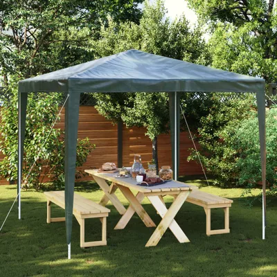 Productafbeelding van Maison Exclusive - Professionele partytent, 2,5 x 2,5 meter, groen, 90 g/m²