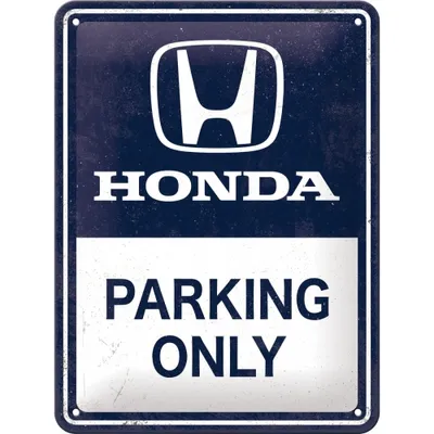 Obrázok produktu pre Nostalgic-Art - Blechschild 15x20 cm - Honda AM - Len na parkovisku