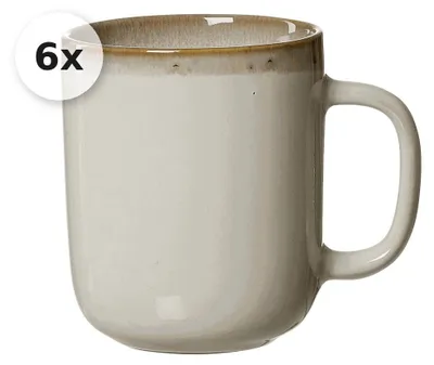 Produktbild von Becher 380ml 6er Set Malaga creme