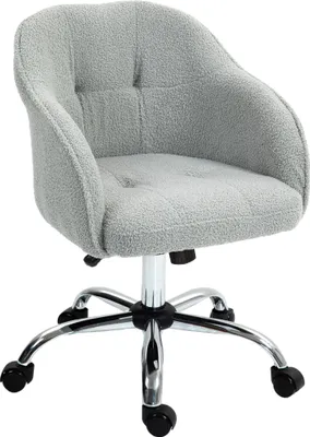 Produktbild von Bürostuhl Homeoffice Stuhl Ergonomisch Schreibtischstuhl Wippfunktion Grau