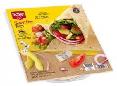Productafbeelding van SCHAR Wraps, lactosevrije piadina, 240 gram
