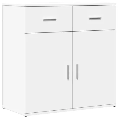 Zdjęcie produktu dla Szafka, biała, 79x38x80 cm, materiał drewnopochodny