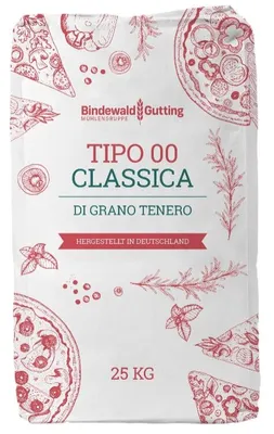 Produktbild von Bindewald+Gutting Weizenmehl Tipo00 Classica 25 kg