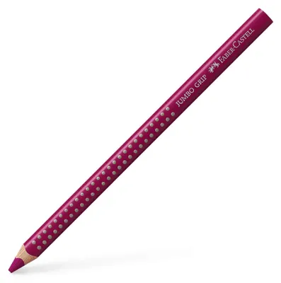 Produktbild von FABER-CASTELL Dreikant Buntstift Jumbo GRIP purpurrosa mittel