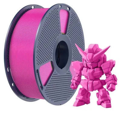 Zdjęcie produktu dla Filament Sunlu PLA+ 2.0, 1,75 mm, 1 kg – kolor: magenta