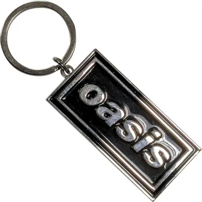 Obrázok produktu pre Oasis - Prívesok na kľúče s logom RO11254 (jedna veľkosť) (čierna)